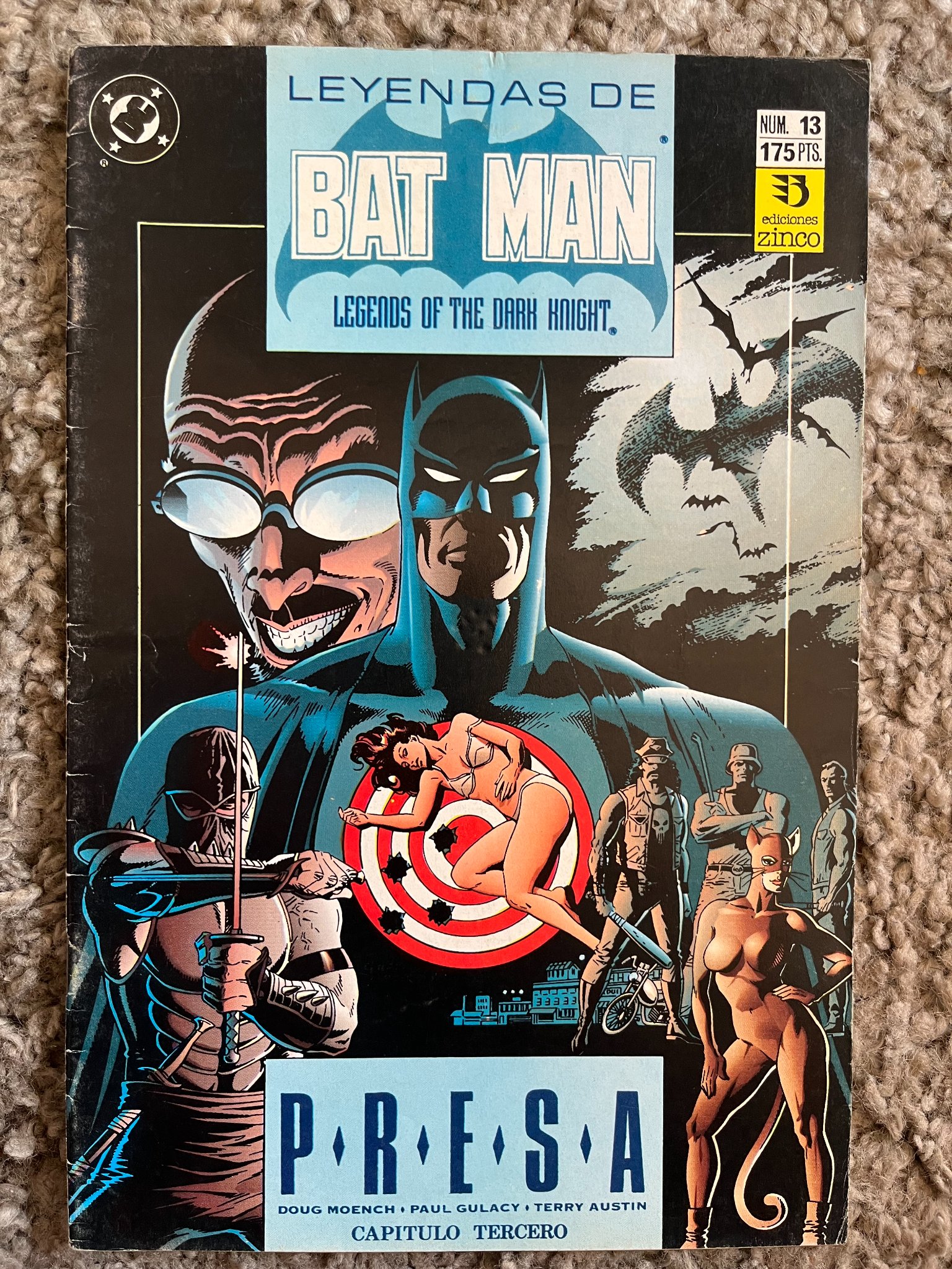 Leyendas de Batman N°13: Presa (Capítulo Tercero) – Zienke Comics